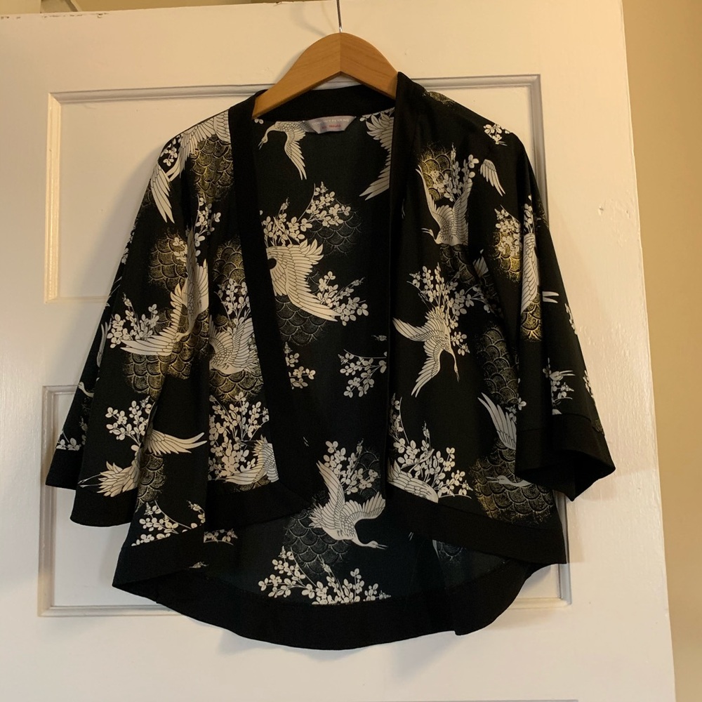 Silky kimono